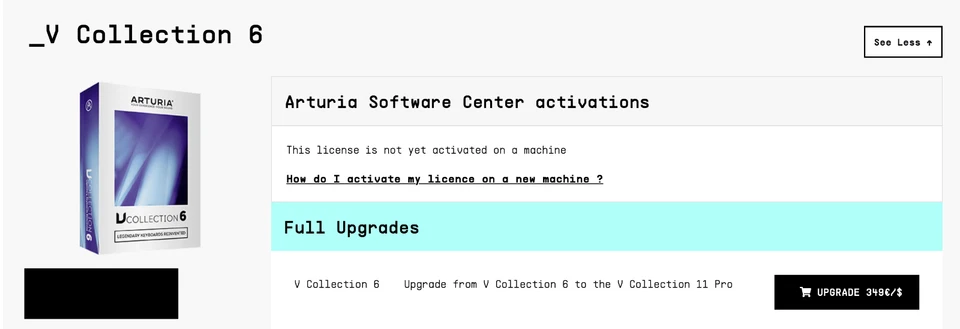 Arturia V Collection 6 Full License (upgradable to V 11 Pro) - Bild 2 von 2