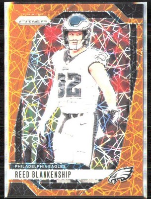 2024 Prizm Football  REED BLANKENSHIP  Orange Lazer Prizm  #236!