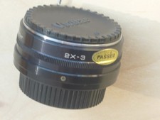 Vivitar Automatic Tele Converter 2X-3 Nikon F, with case, caps