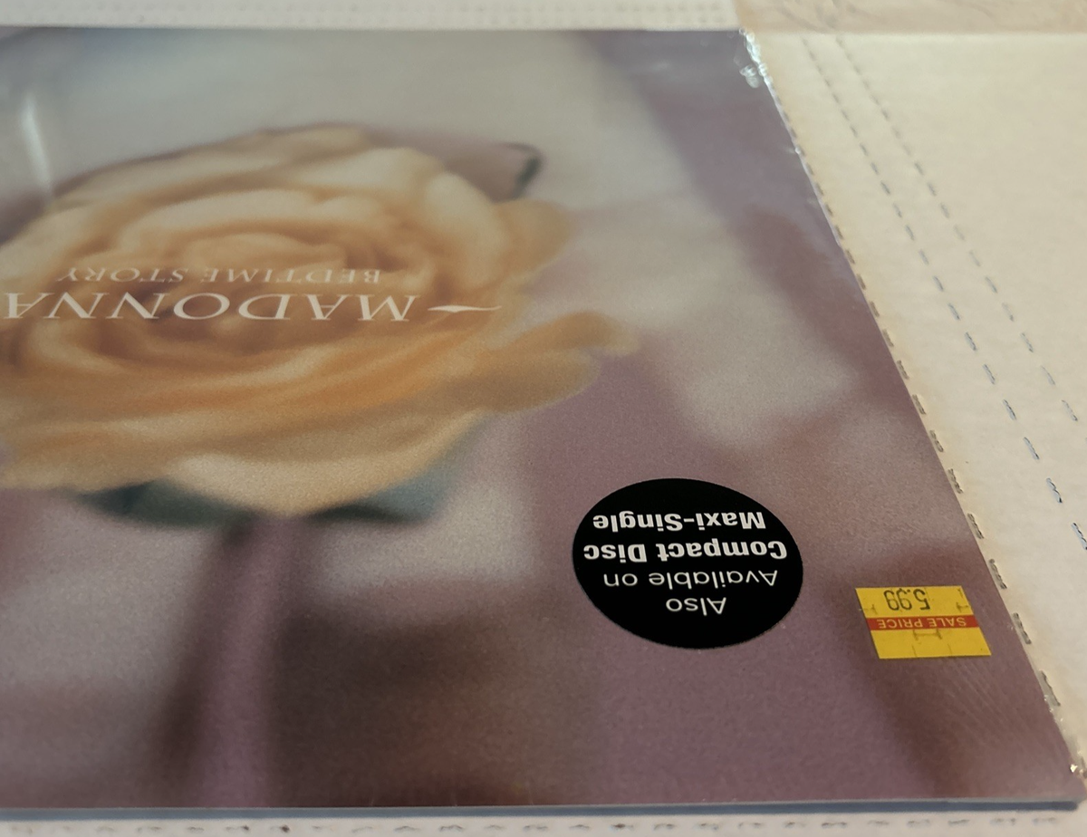 SEALED* MADONNA-BEDTIME STORY-1994 SINGLE PROMO 12