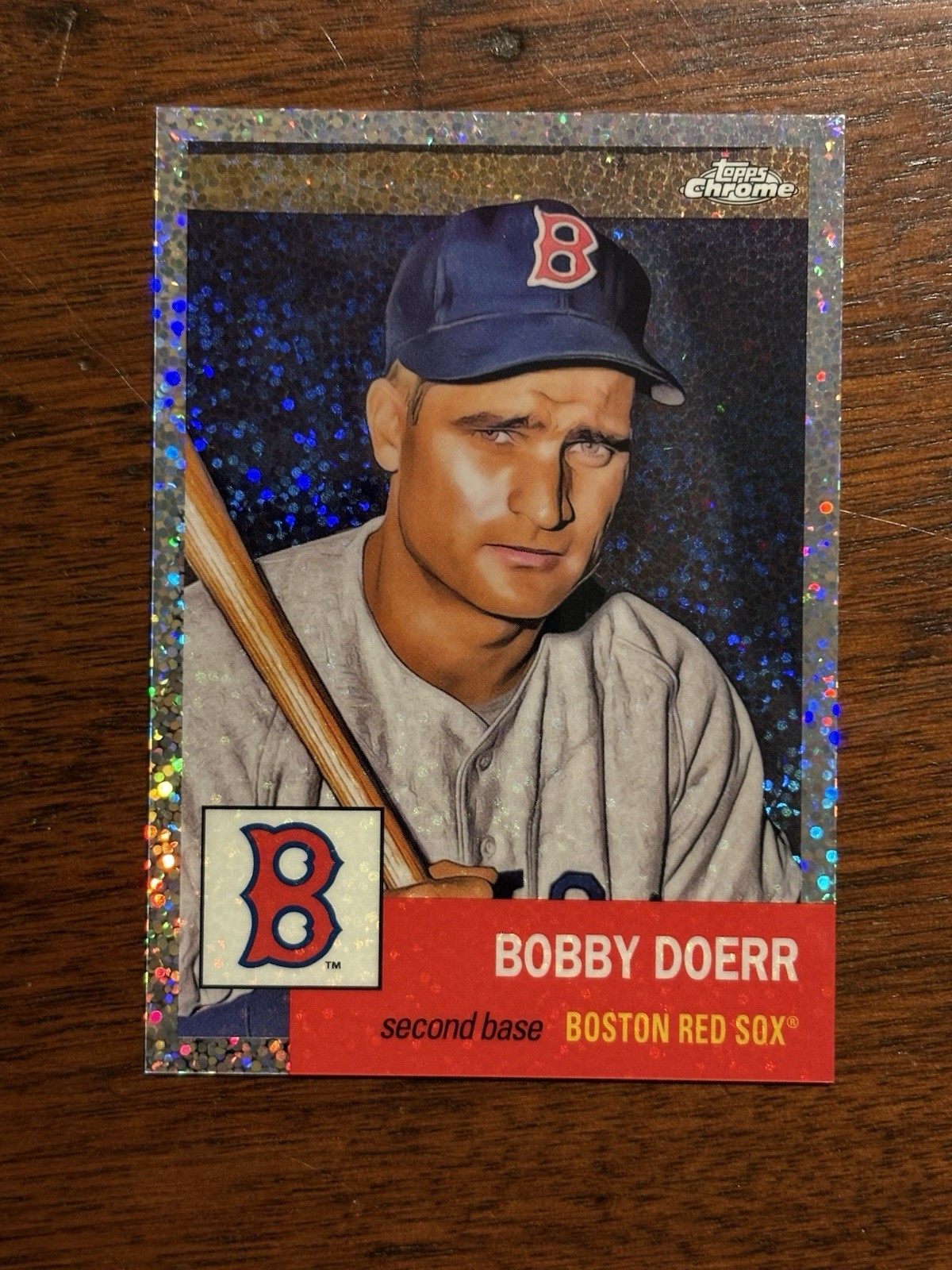 2022 Topps Chrome Platinum Anniversary - Bobby Doerr #212 Speckle Refractor /150