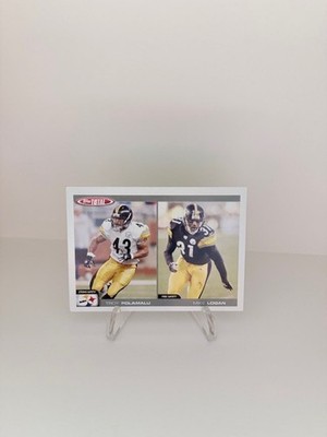 2004 Topps Total - Troy Polamalu, Mike Logan #244