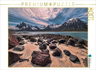 CALVENDO Puzzle Ein Motiv aus dem Kalender Mitternachtssonne - Magie aus Licht u