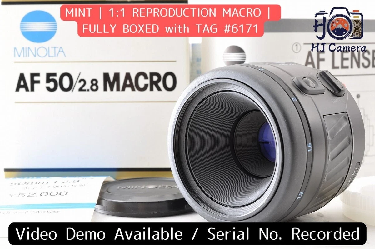 Minolta f/2.8 Camera Lenses 50mm Focal for sale - eBay