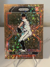 2022 Panini Prizm Mike Baumann #71 Bronze Donut Circle Prizm 15/40 RC