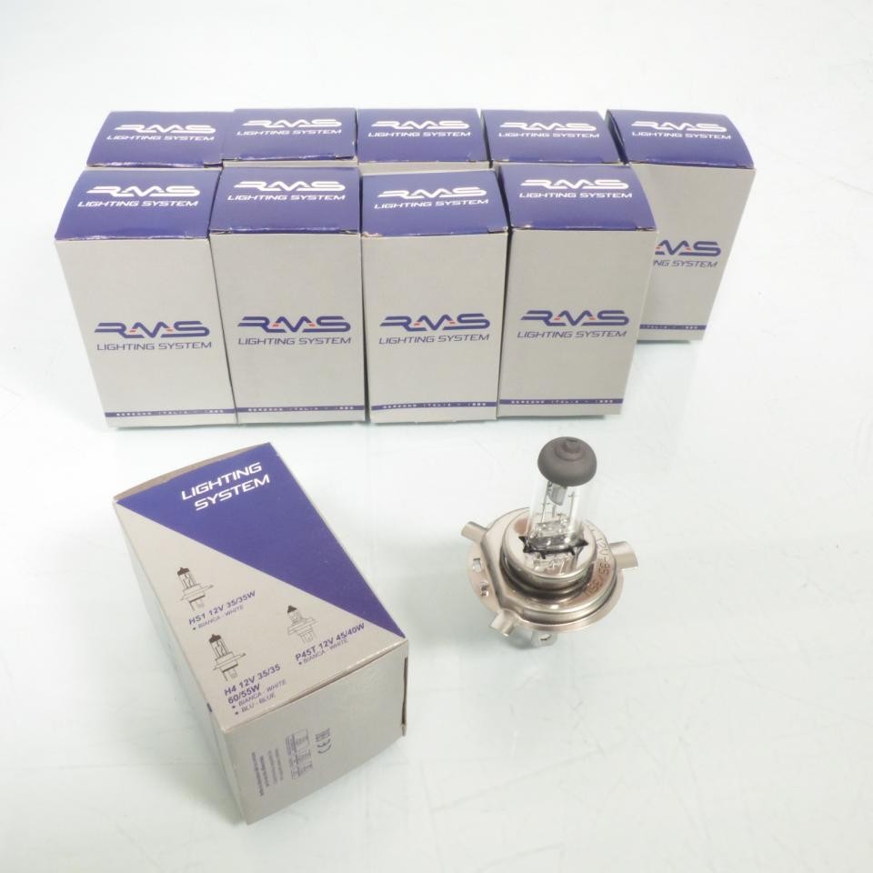 Ampoule moto HS1 12V 35W à double filament pour un faisceau stable et net