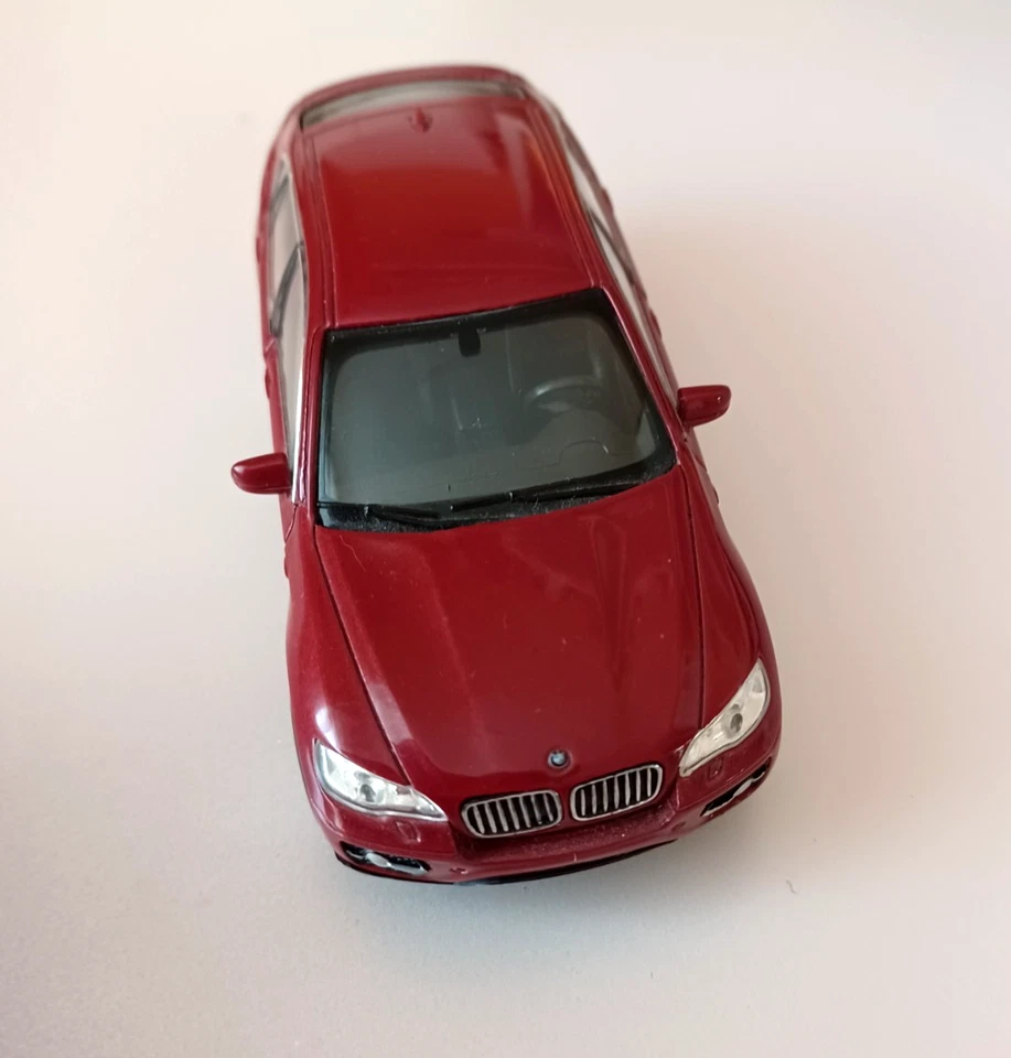 Welly Modell Auto BMW X6, rot, Metall, 1:34, Sammlerschnäppchen! - Bild 2 von 4