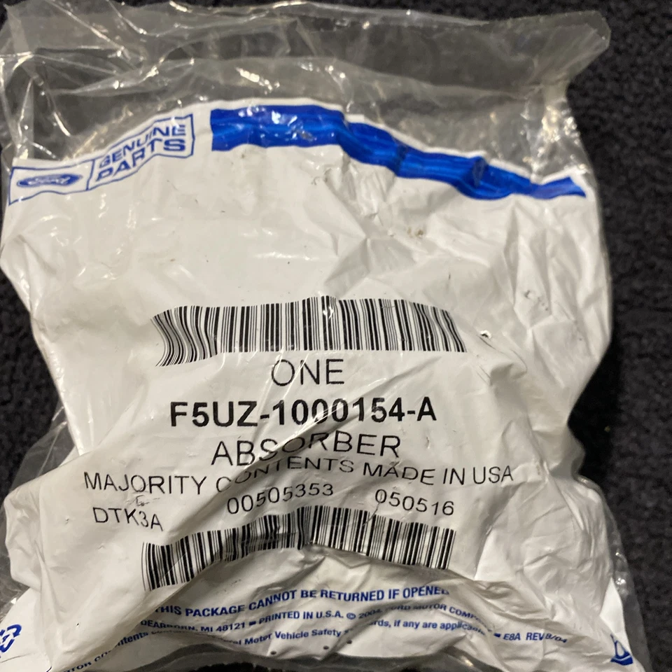 Ford F5UZ-1000154-A подлинный оригинальный производитель Econoline сверхпрочный верхний изолятор абсорбер - Изображение 2 из 3