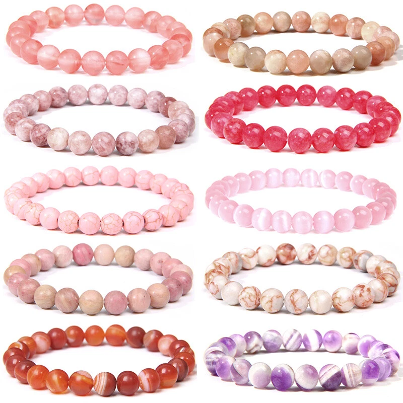 Rhodochrosite bracelet cheap