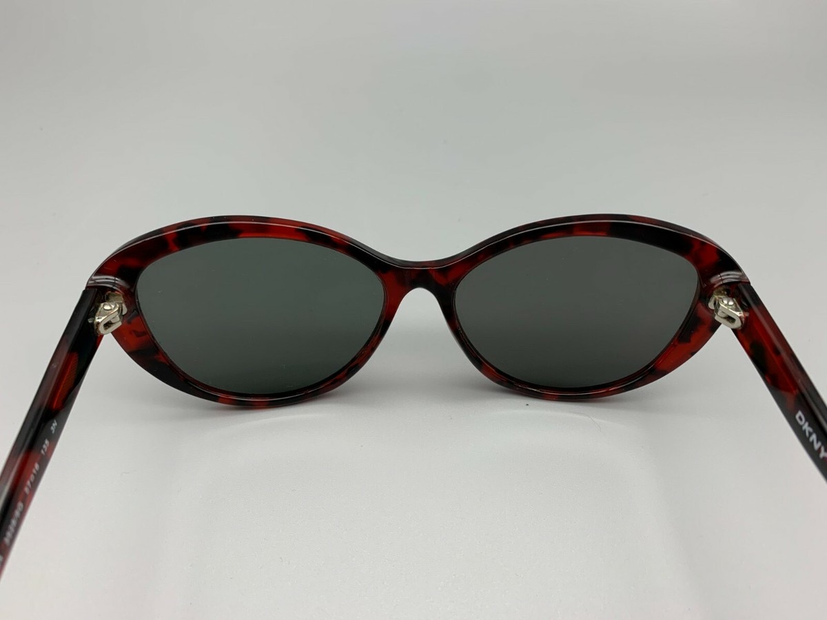 DKNY DY4084 Dark Tortoise/Red (3528) Women display picture 1