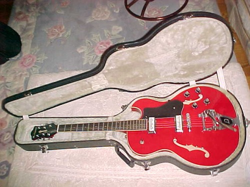 DeArmond Replica 1964 Gild Starfire Electric Guitar - Mint, Hardshell Case
