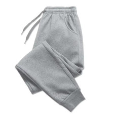 Men's fleece jogger sweatpants for gym, running & winter wear.