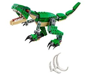 LEGO CREATOR 174 pcs SET 31058 Mighty Dinosaurs T-REX Triceratops 3 in 1