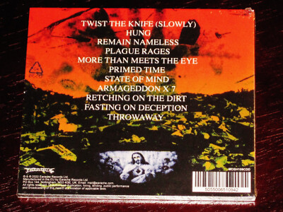 Napalm Death: Fear, Emptiness, Despair CD 2022 Earache EU