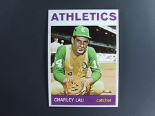 Charley Lau Jake Gibbs Tom Metcalf Jake Wood 1964 Topps Wrong Back Error