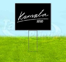 KAMALA 18x24 Yard Sign WITH STAKE Corrugated Bandit JOE BIDEN HARRIS