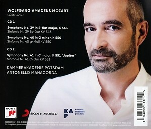 Thumbnail - Kammerakademie Potsdam/manacorda,antonello / Sinfonien 39,40,41