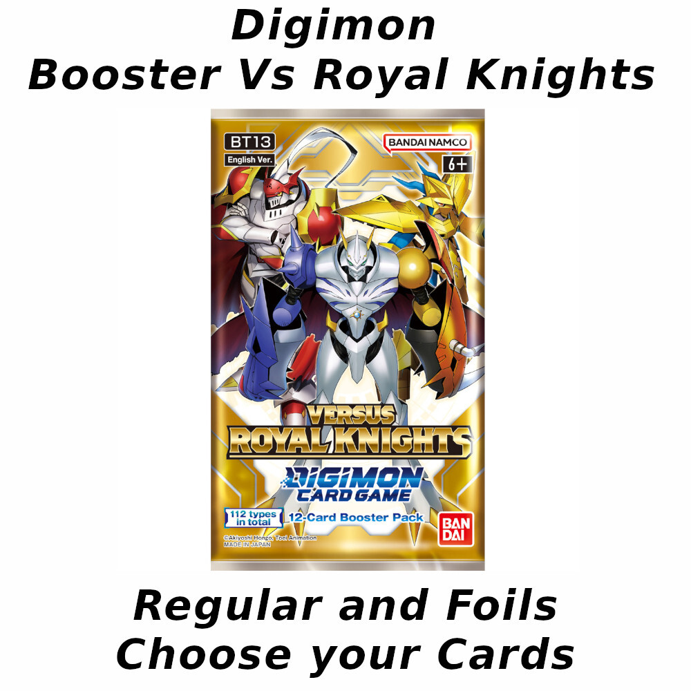 Digimon Booster Versus Royal Knights PICK YOUR CARD Commons, Rares, Foil BT13- | eBay Digimon Booster Versus Royal Knights PICK YOUR CARD Commons, Rares, Foil BT13- | eBay