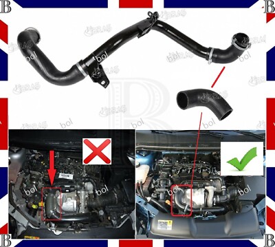 BIAREN Intercooler Turbo Tubo Flessibile Per Volvo S40 V50 C30 1.6 D2 Ford Focus Mk3 2.0 TDCI 31319716 AV616K863VB - 6