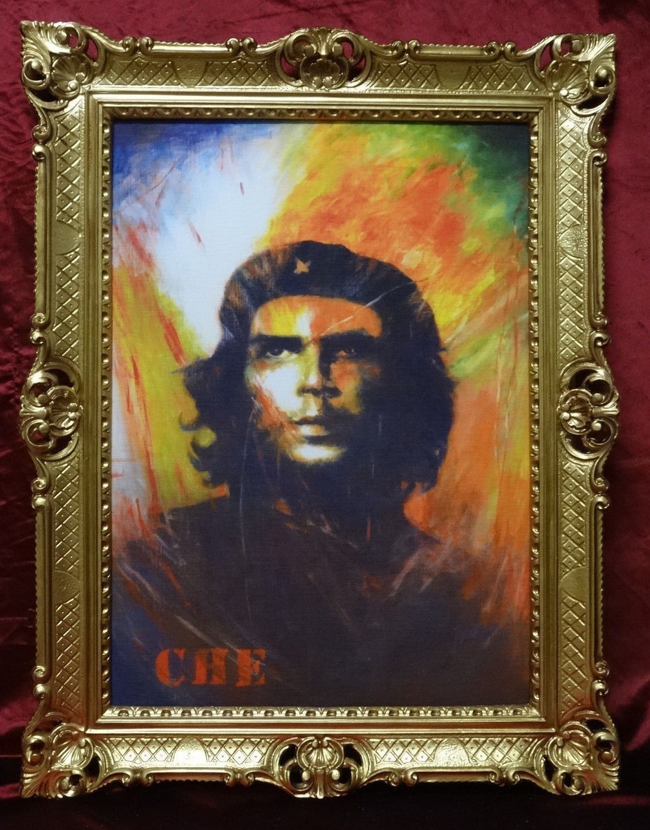 Poster Photo Che Guevara – 90x70 Cm – Reproduction Sur Papier – Déco Murale