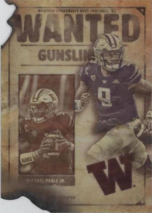 2023 Bowman's Best University Michael Penix Jr. #GSB-4