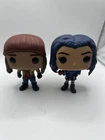 Funko Pop Disney The Descendants  Rare Vaulted Evie And Jay (look At Photos)