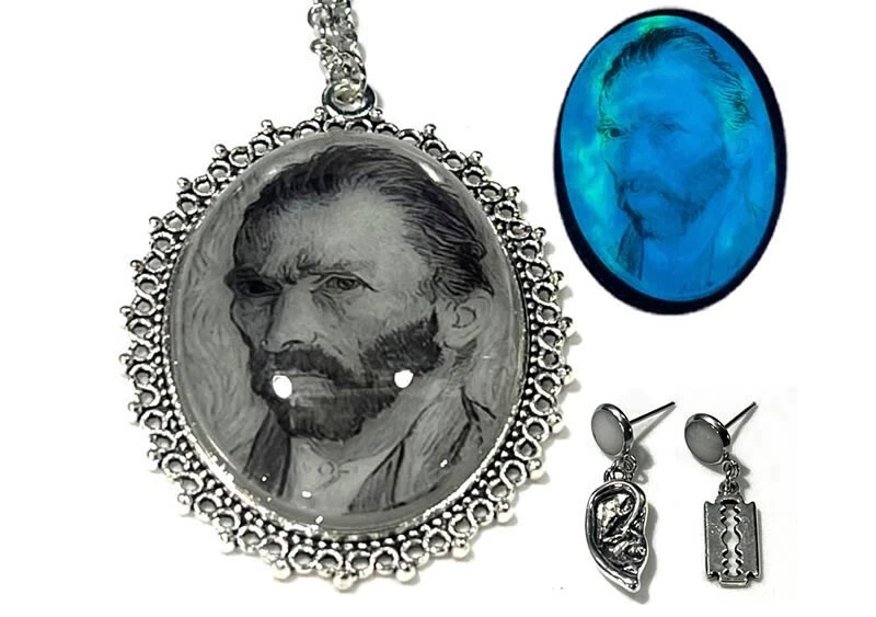 Van gogh necklace ear clearance