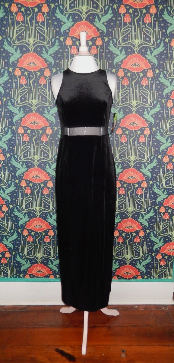 slim fit dress slacks Mia Black Maxi Dress With Sash – Club L London main image 0