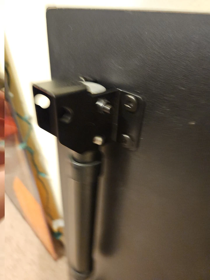 Riser de mesa preto, 32"" x 23"", elevação de 11"", 4 pernas - Imagem 4 de 4