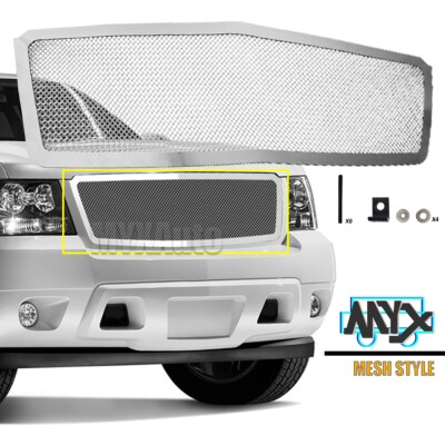 #ad #ad Fits 2007 2013 Chevy Tahoe Suburban Avalanche Steel Mesh Grille Grill Insert SS $239.99