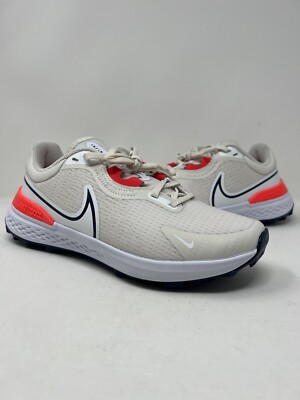 Men's Size 7.5 Nike React Infinity Pro 2 Golf Shoes (DJ5593-041) Crimson White