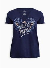 Torrid Disney Villains Shirt Ursula Always Fierce Slashed Neck NWT New 2X