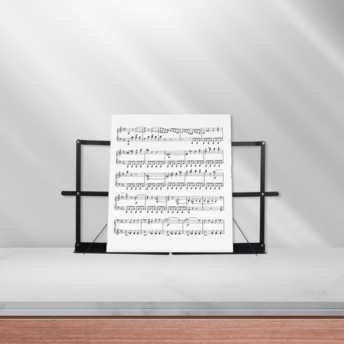 Adjustable Sheet Stand Folding Guitar Stand Piano Note Stand - Afbeelding 12 van 12
