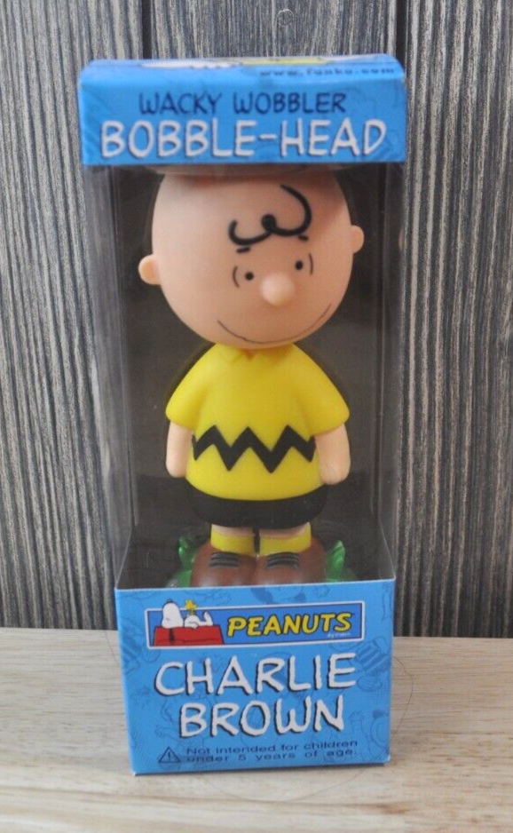 Funko Wacky Wobbler Peanuts Charlie Brown Bobblehead Collectible Figure