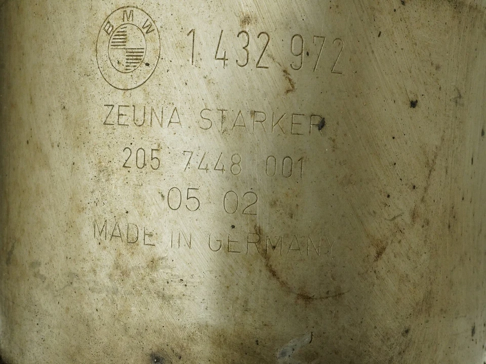 1997 - 2003 Bmw 5 Series E39 540I Exhaust Muffler Silencer Pipe Rear 1432972 Oem Foto 4 de 4