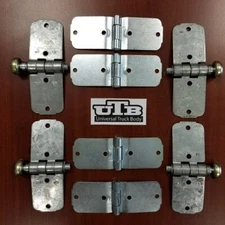 12 Piece Todco Hinges + 1" Roller Kit Roll up Truck Door - 1 Panel Replacement