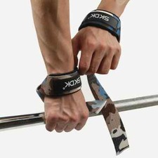 Adjustable NonSlip Weightlifting Wrist Straps for Stronger Grip  Support in Gym