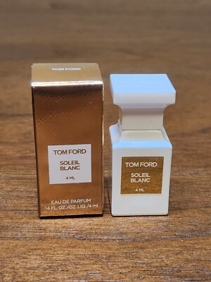 Tom Ford Soleil Blanc 4ml/0.14fl.oz. Eau De Parfum Travel Splash New In Box