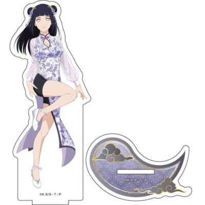 HINATA アクリルスタンド & カスタムカバー トレカセット NARUTO Shippuden Hinata Hyuga (China ver.) BIG acrylic stand 16cm