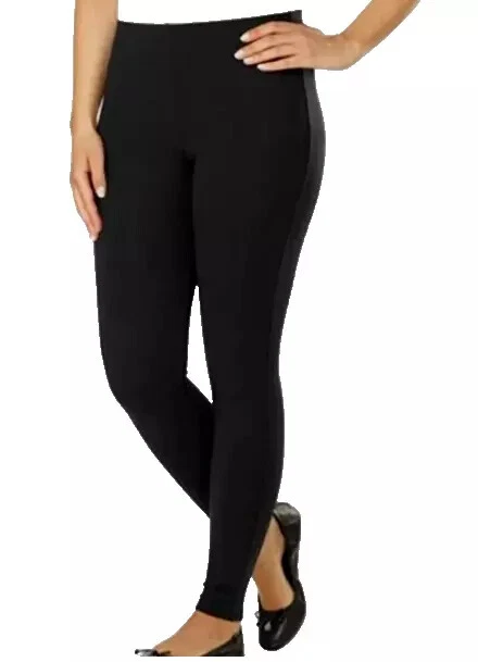 Женские леггинсы Kirkland Signature French Terry XXS S (BALCK, СЕРЫЕ) НОВЫЕ С ЯРЛЫКАМИ - Изображение 4 из 4