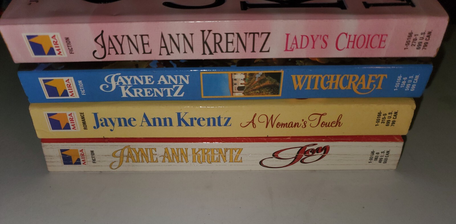 LOT OF 4 JAYNE ANN KRENTZ PAPERBACK BOOKS ROMANTIC NOVELS | eBay