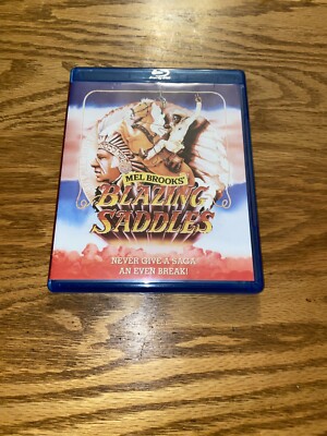 MEL BROOKS BLAZING SADDLES 1974 BLU-RAY DISC SET RARE OUT OF PRINT OOP
