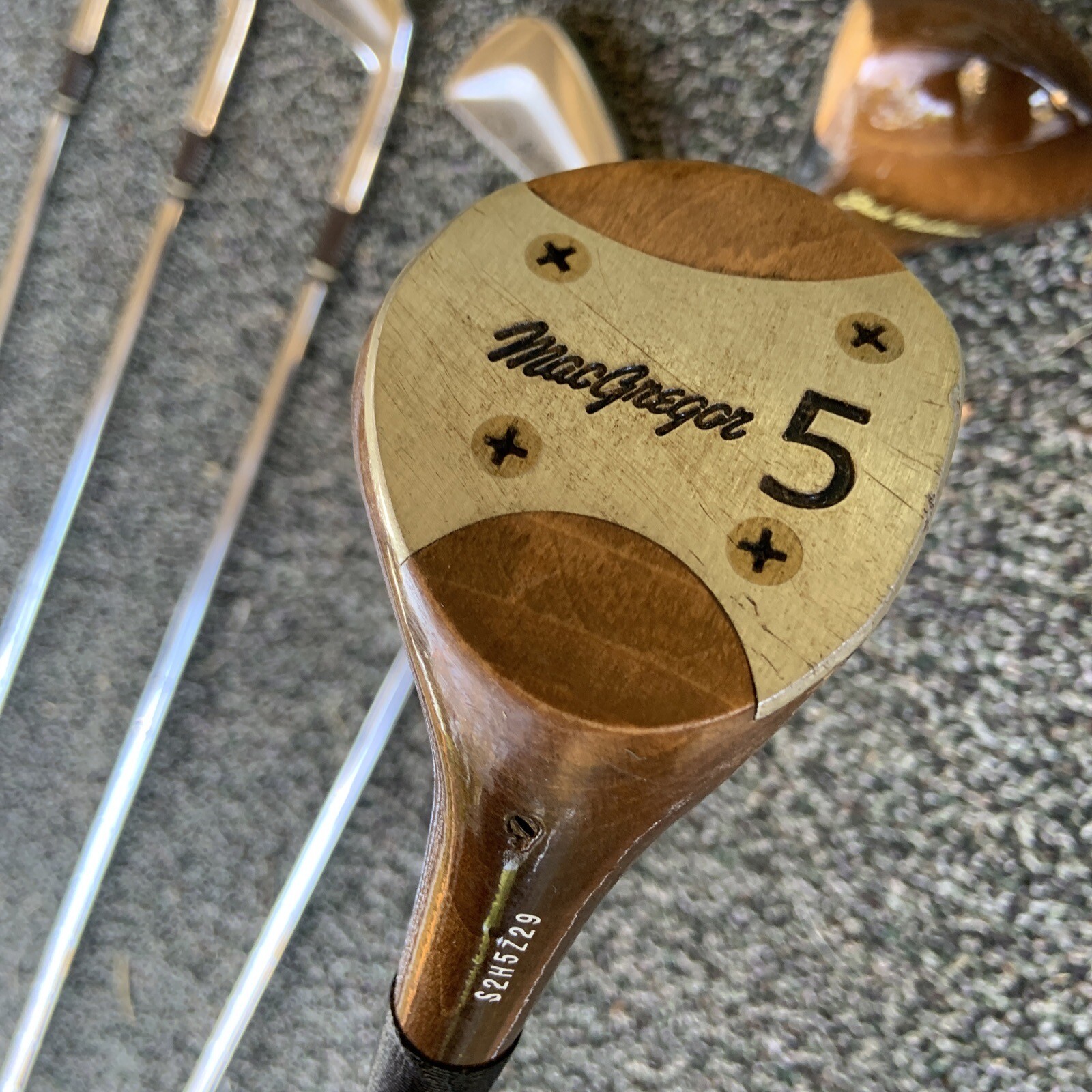 Jack Nicklaus MacGregor Golf Clubs Golden Bear Set Vintage 39, PW 1 3