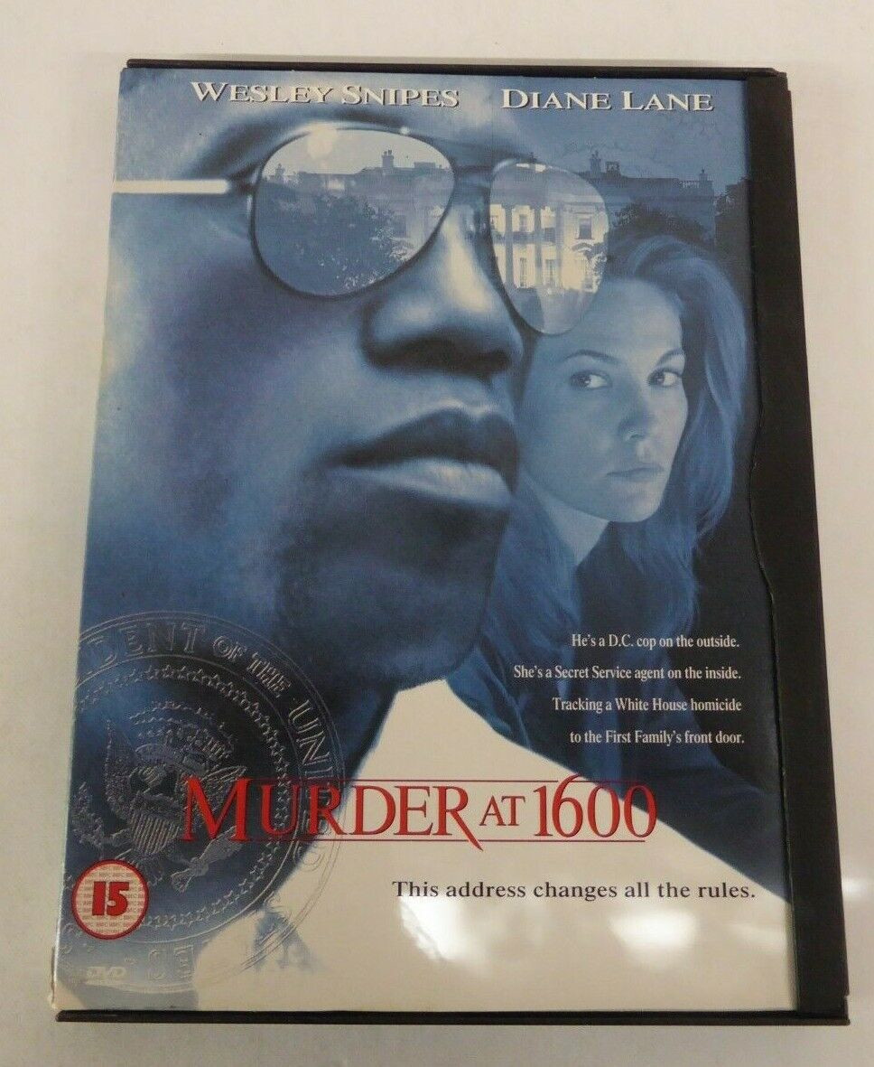 Murder at 1600 ( flip case) DVD (1999) FREE SHIPPING