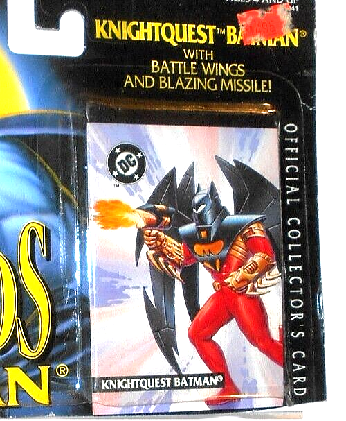 Legends Batman Knightquest TRADING CARD 1995 kenner knightsend dc