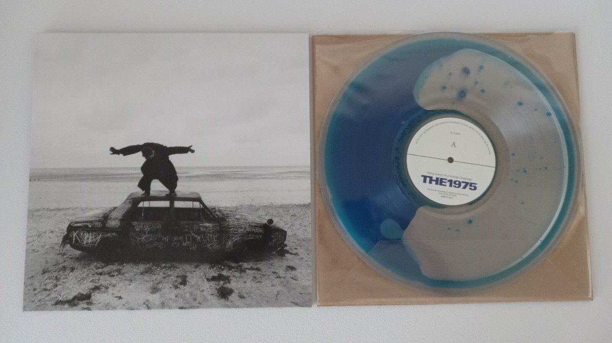 The 1975 - Being Funny In A Foreign Language LP Clear w The 1975 - Being Funny In A Foreign Language LP Clear w