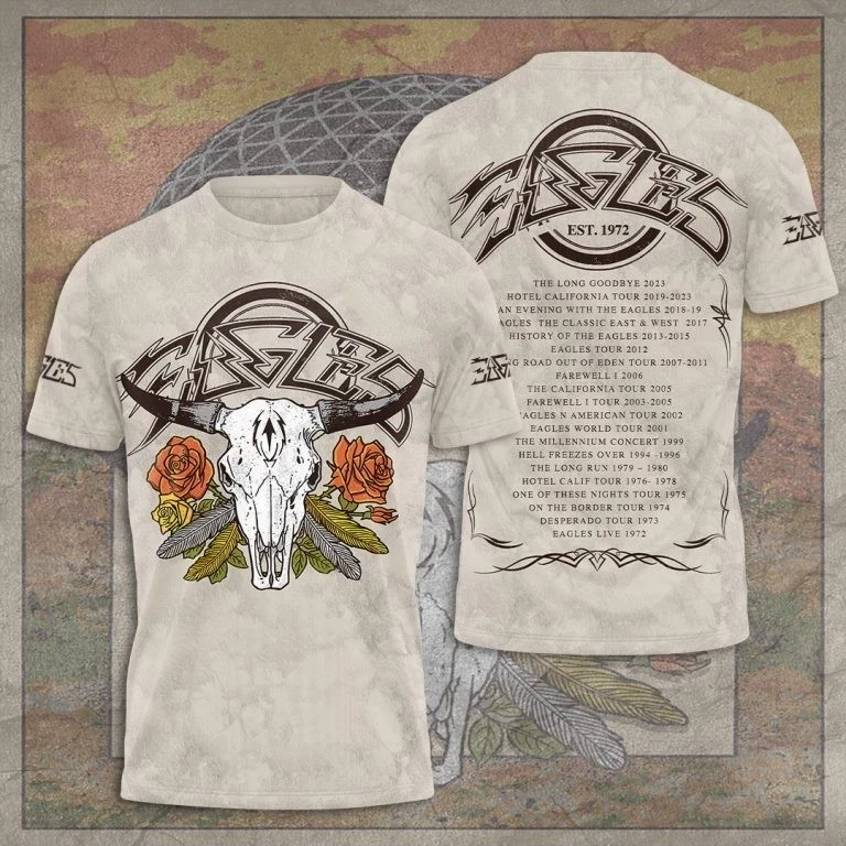NEW The Eagle Band Tour Concert Est.1972 T Shirt