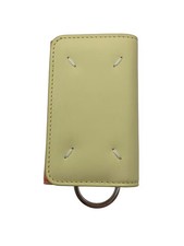 Maison Margiela 6-Key Case, Leather, Yellow, Plain, Women's, S35UA0177