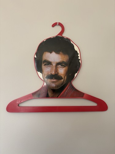 Tom Selleck Magnum PI Clothes Hanger. Vintage Rare