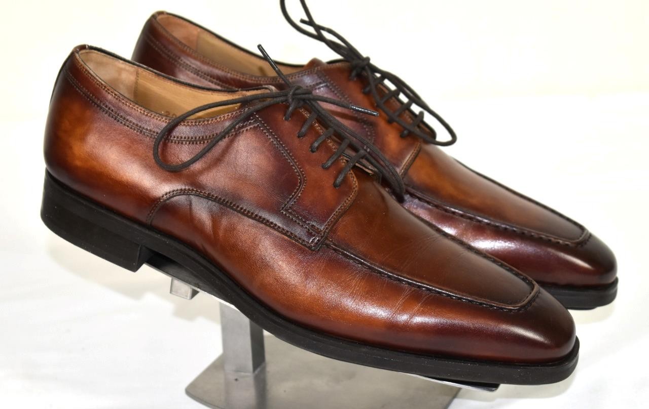 SAOLA Scarpe derby MAGNANNI eleganti da mu marrone come nuove indossate 1 x $395 8 M